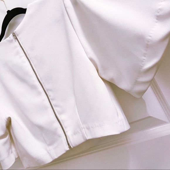 FOREVER 21 crop top white - Picture 3 of 5